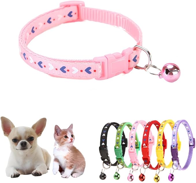 Heart Cat Collar
