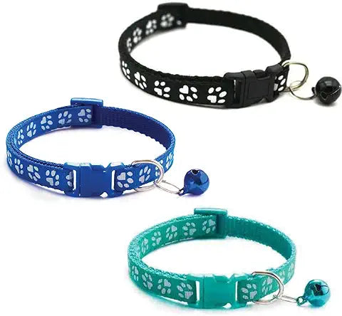 Paw Cat Collar Set Of 3