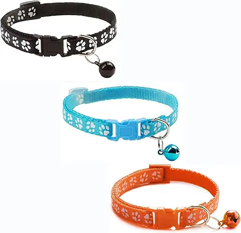 Paw Cat Collar Set Of 3