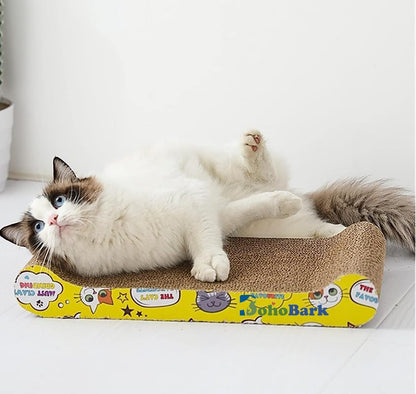 Flat cat scratcher