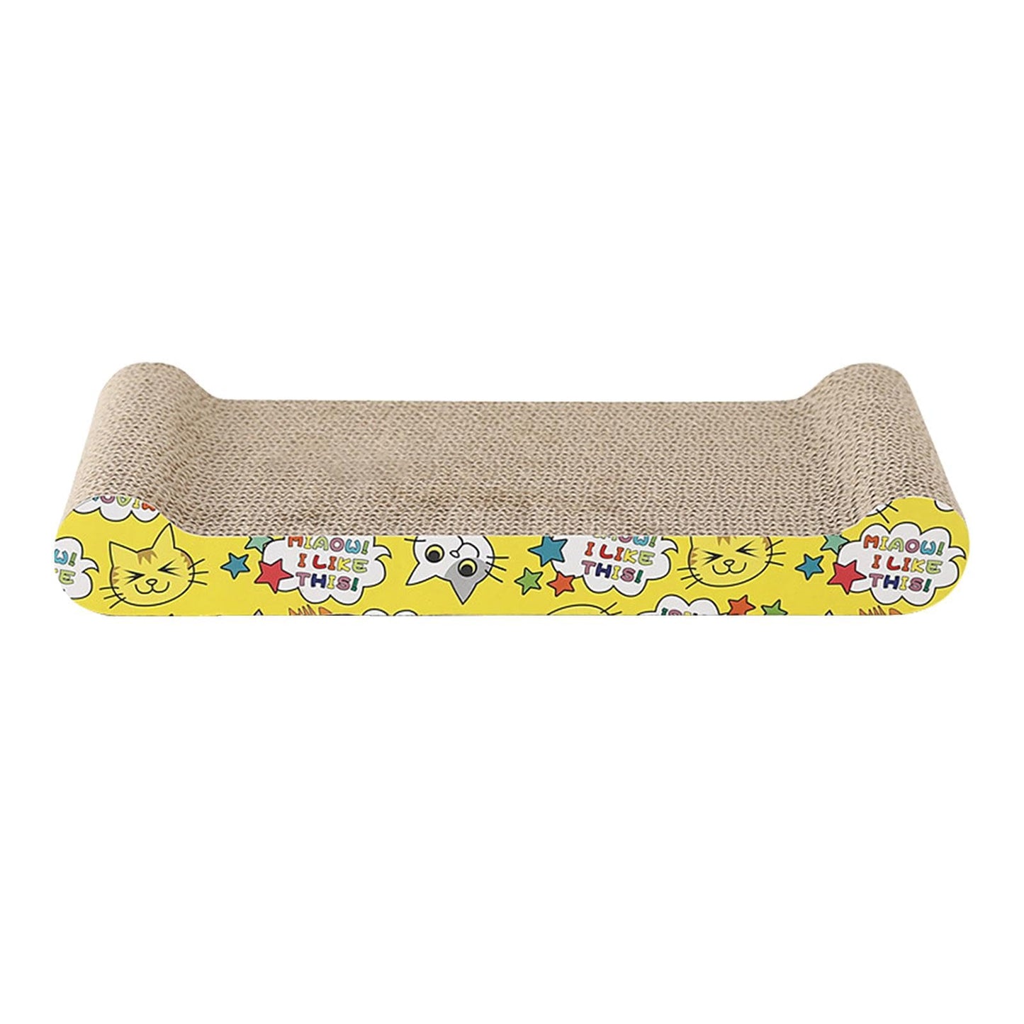 Flat cat scratcher