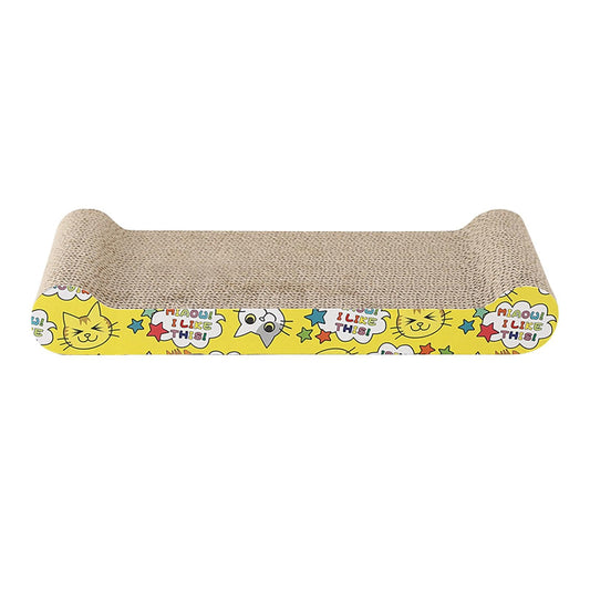 Flat cat scratcher