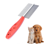 Double sided pet comb