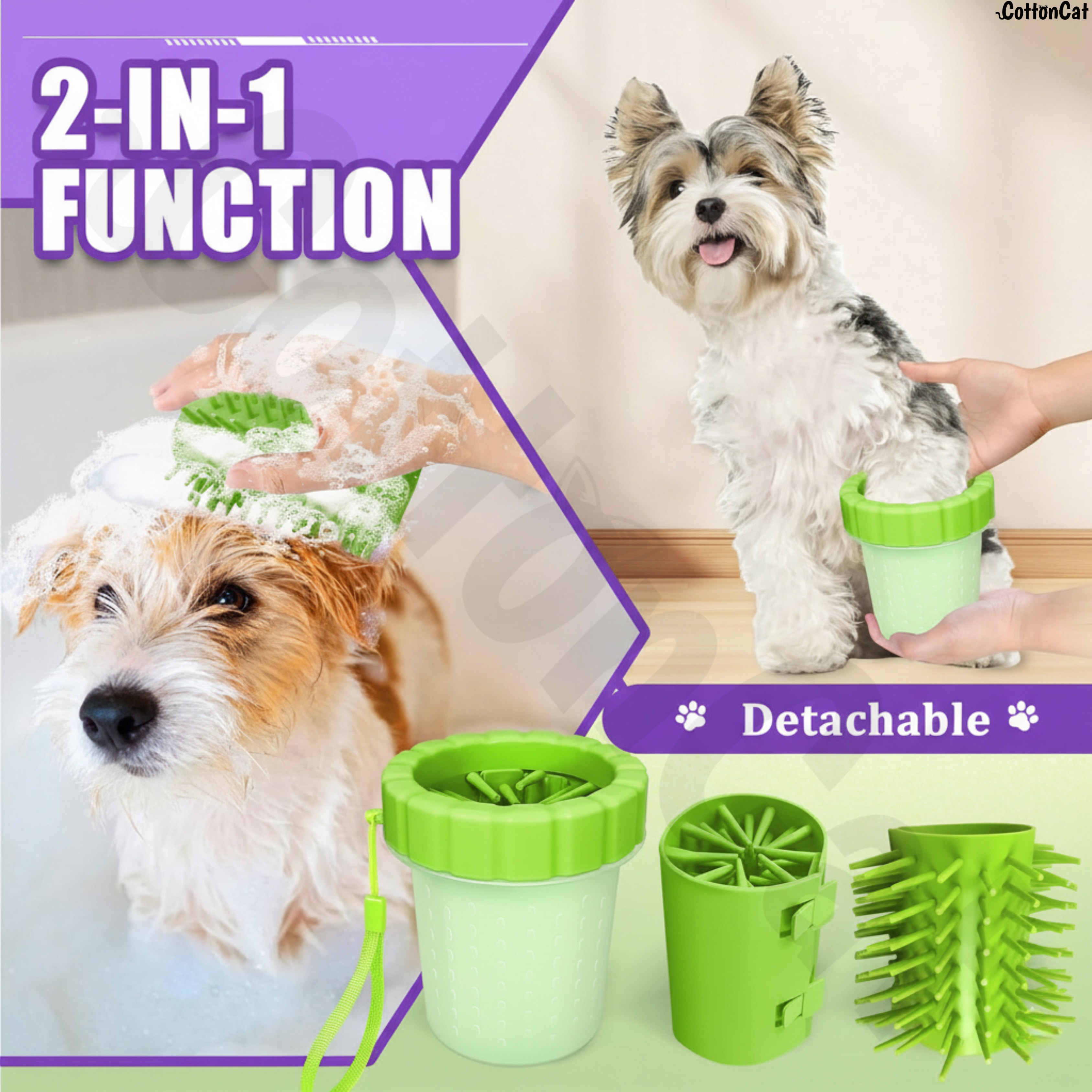 CottonCat Cat Feet/Paw Cleaner