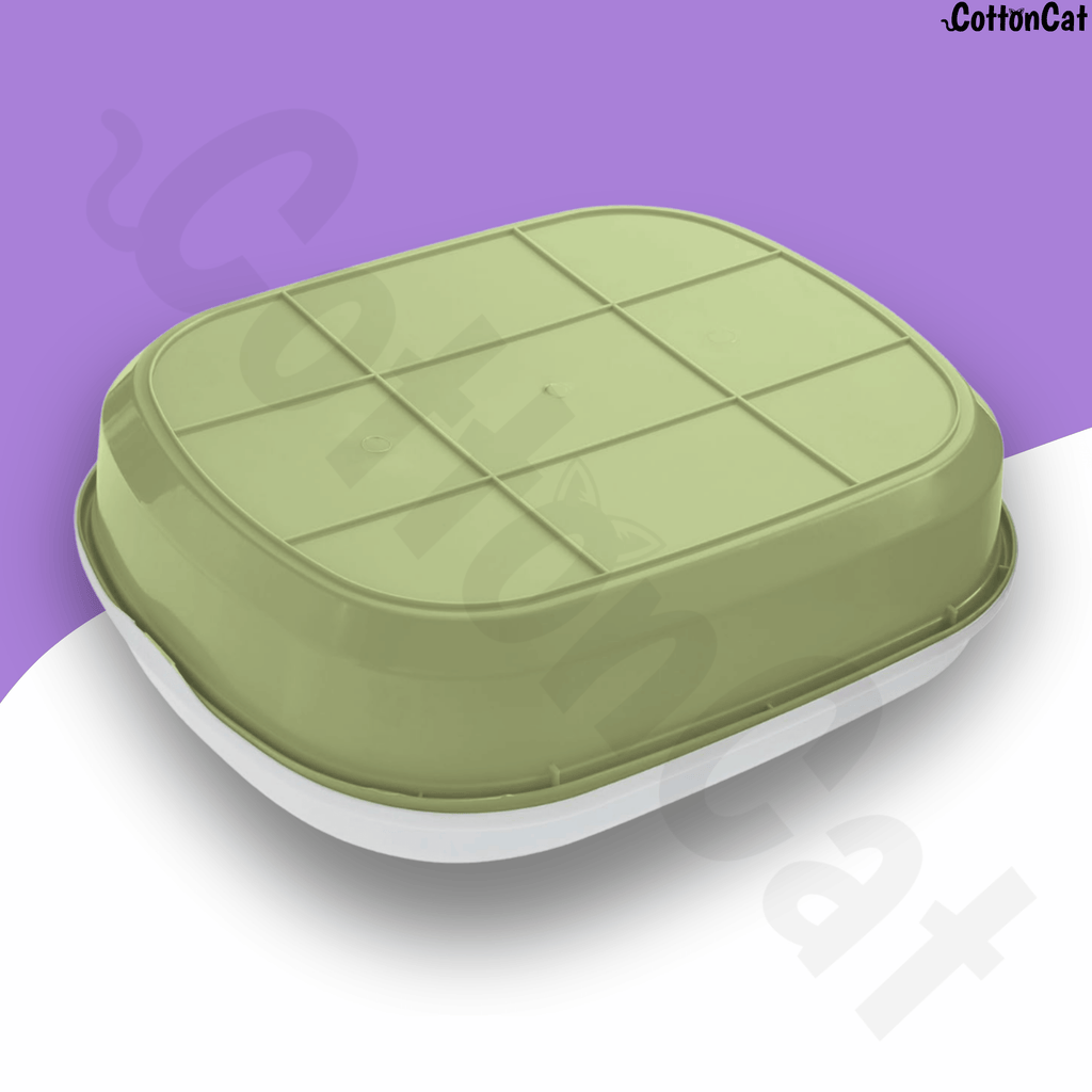 Cottoncat Green Cat Litter Tray