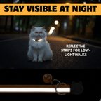 Cat & Dog Reflective Collar With Bell