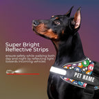 Personalized Dog Harness With Rope