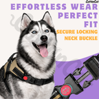 Cat Dog Reflective Harness Beige