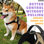Cat Dog Reflective Harness Beige