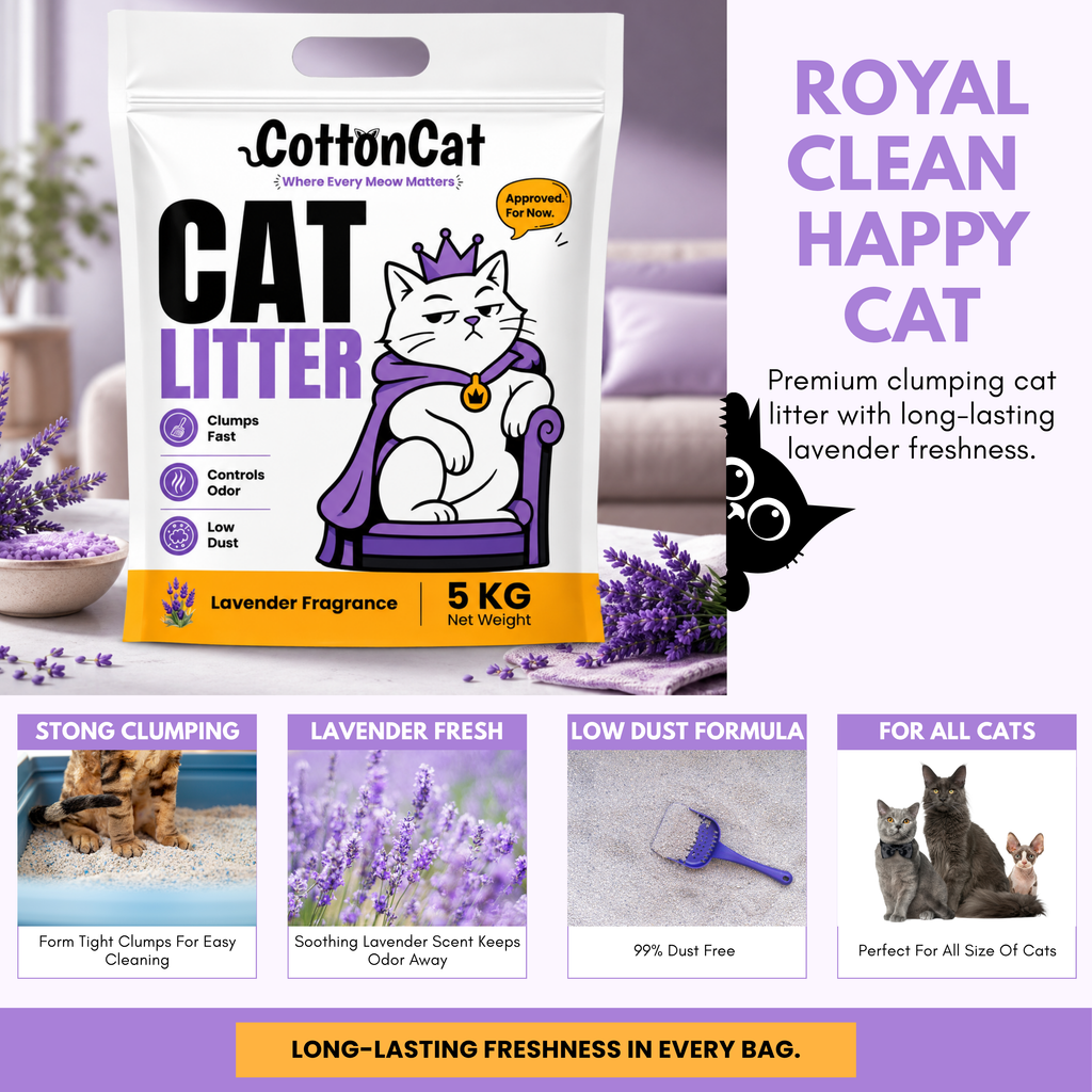 Lavender Natural Cat Litter