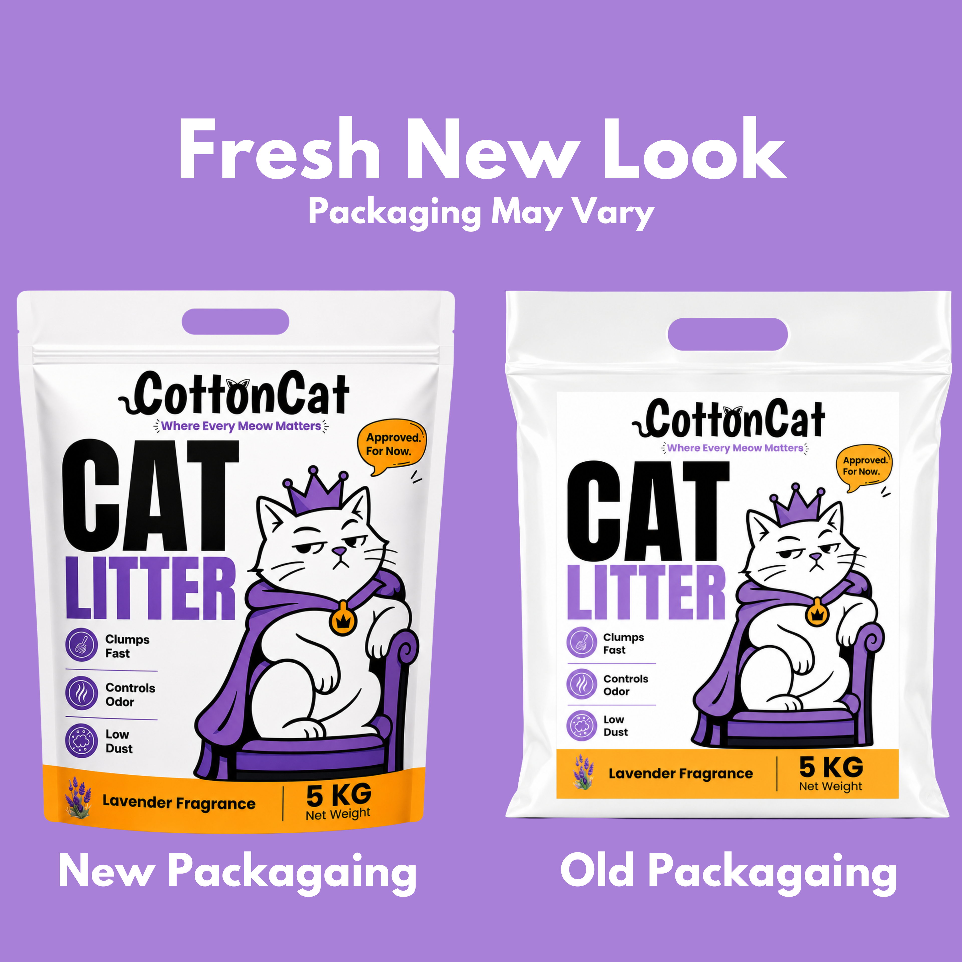 Lavender Natural Cat Litter