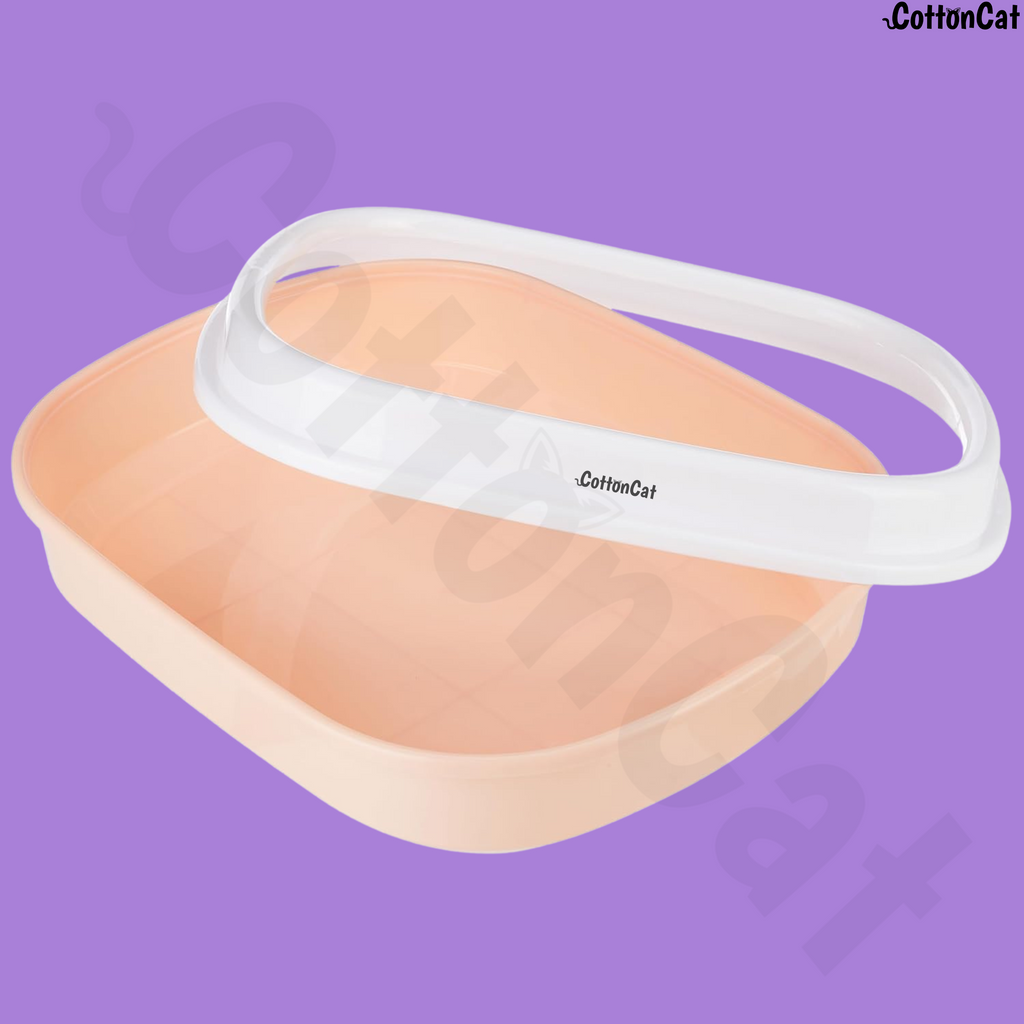 Cottoncat Peach Cat Litter Tray