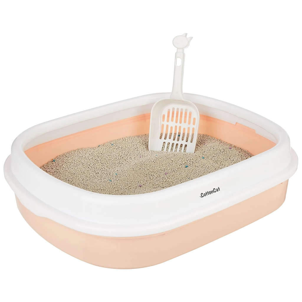Cottoncat Peach Cat Litter Tray