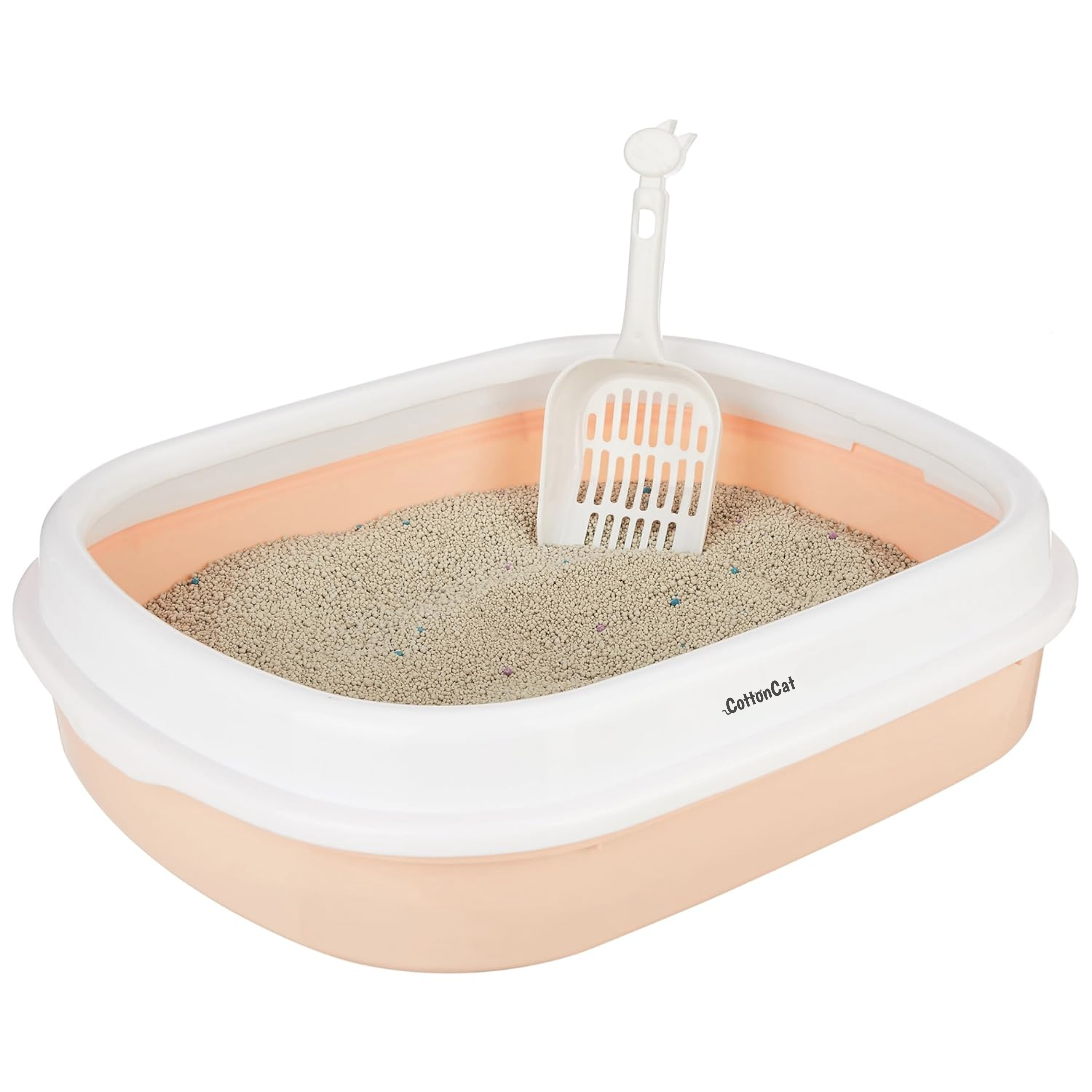 Cottoncat Peach Cat Litter Tray