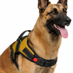 Cat Dog Reflective Harness Yellow