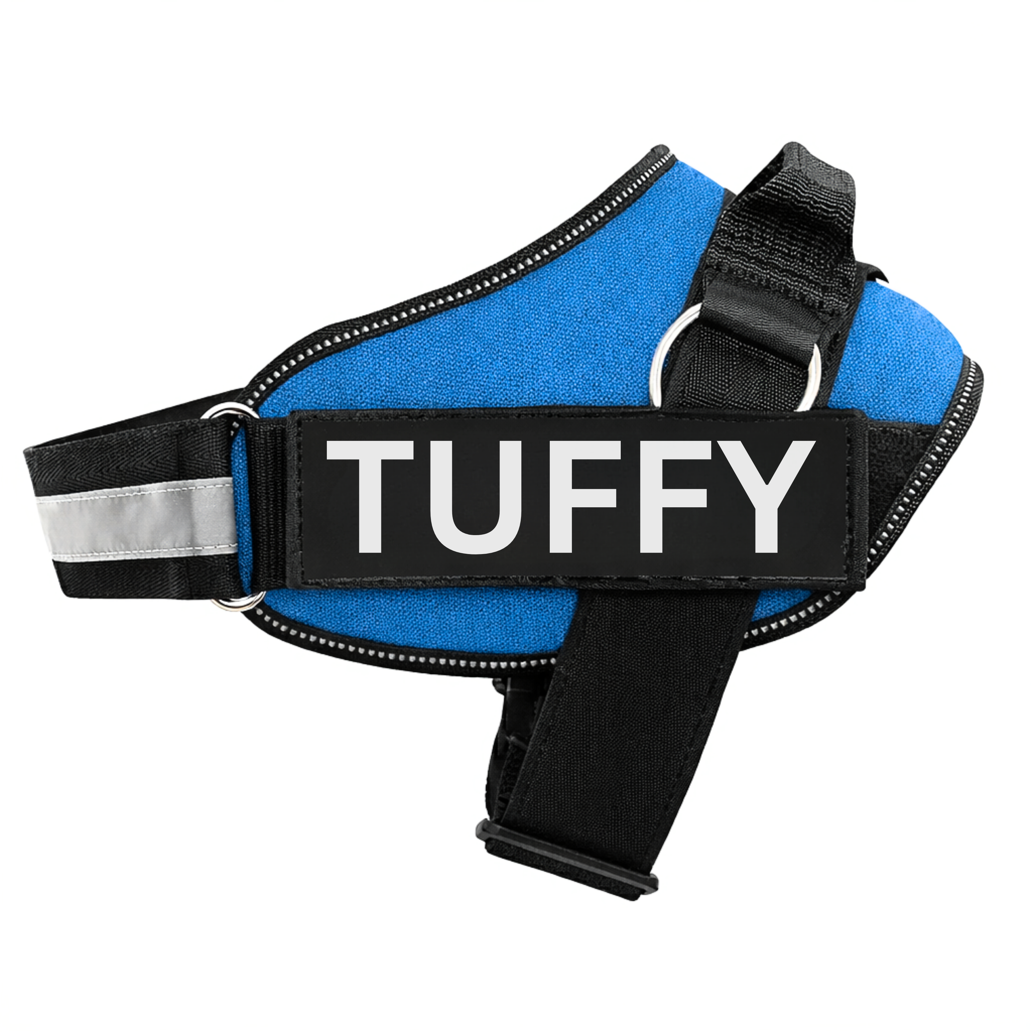 Personalized Dog Harness with Name & Phone Number Sky Blue