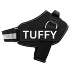 Personalized Dog Harness with Name & Phone Number Black
