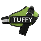 Personalized Dog Harness with Name & Phone Number Green