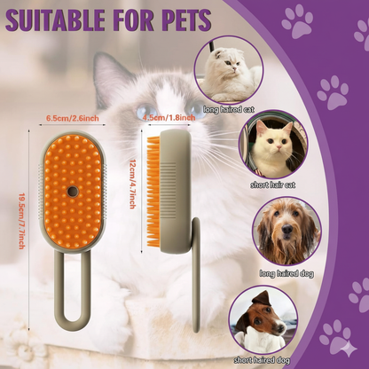 3 In 1 Pet Brush