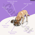 CottonCat Stainless Steel Cat Bowl