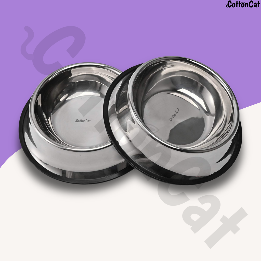 CottonCat Stainless Steel Cat Bowl